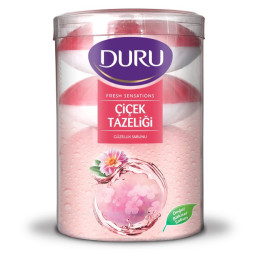 DURU FRESH мыло Цветочное облако  4*100г(э/пак)/уп16