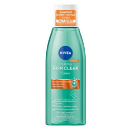 NIVEA VISAGE Тоник для лица DERMA SKIN CLEAR 200мл/уп12