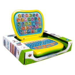 MAYA TOYS Игрушка электронная развивающая "Мой первый ноутбук"/уп60 82003