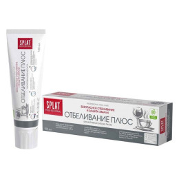 SPLAT Prof WHITE PLUS / ОТБЕЛИВАНИЕ ПЛЮС зубная паста, 100гр(new)/уп25