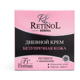 Ф345 Крем для лица дневной безупречная кожа Retinol Флоресан 75мл /уп12 Ф345 Крем для лица дневной безупречная кожа Retinol Флоресан 75мл /уп12