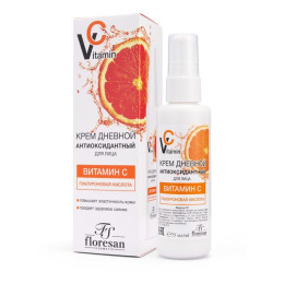 Ф670 Крем для лица дневной Vitamin C Флоресан 75мл /уп12 Ф670 Крем для лица дневной Vitamin C Флоресан 75мл /уп12