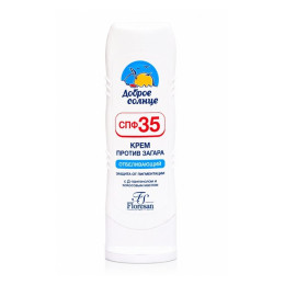 Ф100 Крем против загара SPF 35. Отбеливающий. Флоресан 125мл /уп20
