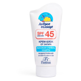 Ф113 Крем-блок от загара SPF 45. Флоресан 125мл /уп20