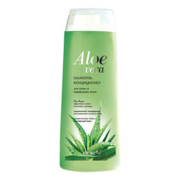 ВИТЭКС ALOE VERA Шампунь-кондиционер  для сухих  волос 500г/уп20