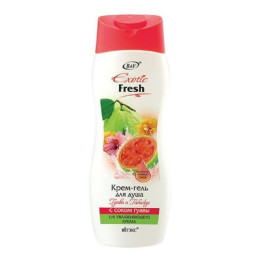 ВИТЭКС EXOTIC FRESH Крем-гель для душа ГУАВА и ГИБИСКУС 500мл/уп20