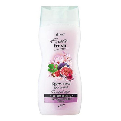 ВИТЭКС EXOTIC FRESH Крем-гель для душа ИНЖИР и САКУРА 515мл/уп20 ВИТЭКС EXOTIC FRESH Крем-гель для душа ИНЖИР и САКУРА 515мл/уп20