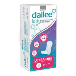 Прокладки урологические Dailee LADY Ultra Mini 14 шт/уп15
