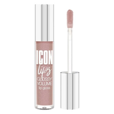 LUXVISAGE Блеск д/губ с эффектом объема ICON lips glossy volume тон 505 Ice Beige 3,4г/уп8