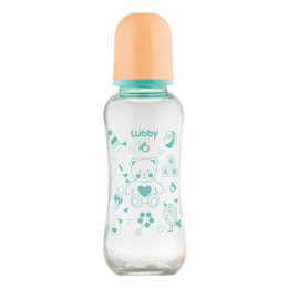 Бутылочка д/корм с силик. соск. мол., с тал. 0+ мес стекло Lubby 250 мл/уп6 16031 Бутылочка д/корм с силик. соск. мол., с тал. 0+ мес стекло Lubby 250 мл/уп6 16031