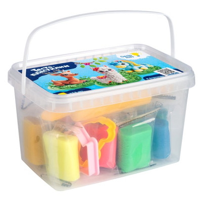 GENIO KIDS-ART Набор для детской лепки "Тесто-пластилин 12 цветов"/уп12 TA1068V