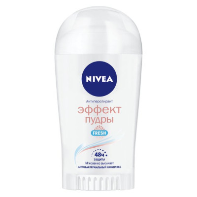 NIVEA DEO   Антиперспирант"Эффект Пудры Fresh"д/женщин стик 40мл/уп18