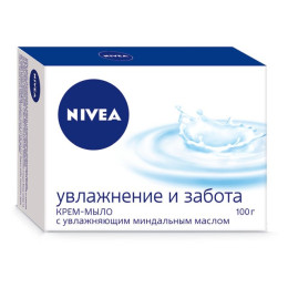 NIVEA SOAP Крем-мыло "Увлажнение и забота" 100гр/уп36