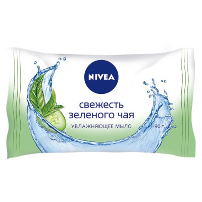 NIVEA SOAP Мыло "Свежесть зелёного чая" 90гр/уп36
