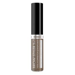 LUXVISAGE Гель-корректор для бровей с микрофиброй "Brow styler"3in1,тон 2 Капучино 6г/уп8 LUXVISAGE Гель-корректор для бровей с микрофиброй "Brow styler"3in1,тон 2 Капучино 6г/уп8