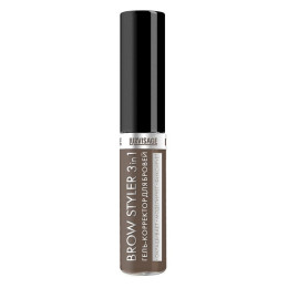 LUXVISAGE Гель-корректор для бровей с микрофиброй "Brow styler"3in1,тон 4 Эспрессо 6г/уп8 LUXVISAGE Гель-корректор для бровей с микрофиброй "Brow styler"3in1,тон 4 Эспрессо 6г/уп8