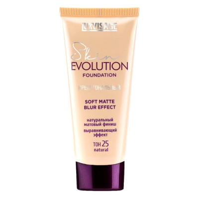 LUXVISAGE Крем тональный Skin EVOLUTION soft matte blur effect тон 25 Natural/уп6