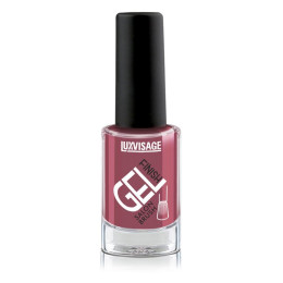 LUXVISAGE Лак д/ногтей GEL finish тон 14(розовый) 9г/6/уп6