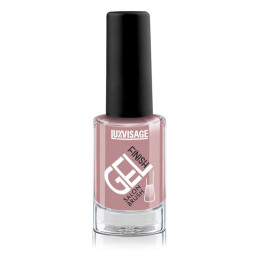 LUXVISAGE Лак д/ногтей GEL finish тон 16(темно-бежевый) 9г/6/уп6