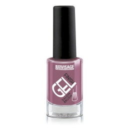 LUXVISAGE Лак д/ногтей GEL finish тон 23(лилово-сливовый ) 9г/уп6