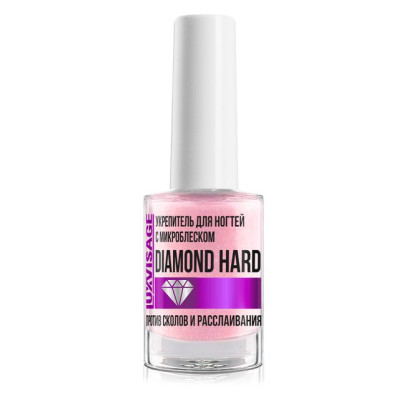 LUXVISAGE Средство по уходу за ногтями Укрепитель д/ногтей с микроблеском DIAMOND HARD 9г/уп6 LUXVISAGE Средство по уходу за ногтями Укрепитель д/ногтей с микроблеском DIAMOND HARD 9г/уп6