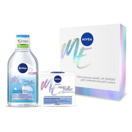 NIVEA НАБОР Make Up Expert Мицеллярная вода 400мл+Основа под макияж 50мл/уп6