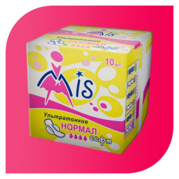 Прокладки женские "Mis" ультратонкие Ночь комфорт софт (6кап 285мм) 8шт/уп48 0773 Прокладки женские "Mis" ультратонкие Ночь комфорт софт (6кап 285мм) 8шт/уп48 0773