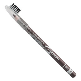 TF cosmetics Карандаш д/бровей с щеточкой Eyebrow pencil TRIUMF тон008 брюнет CW219/уп10 TF cosmetics Карандаш д/бровей с щеточкой Eyebrow pencil TRIUMF тон008 брюнет CW219/уп10