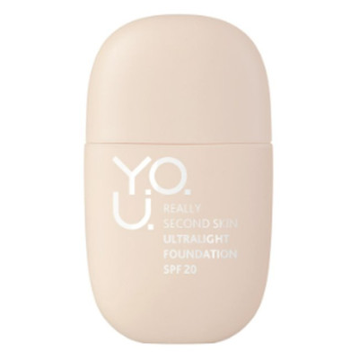 RELOUIS Y.O.U. Крем тональный Really Second skin ультралегкий №10 Light Beige/уп4