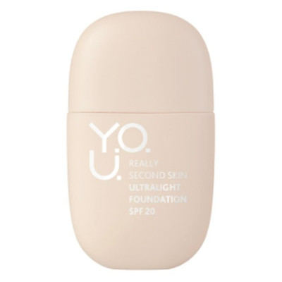 RELOUIS Y.O.U. Крем тональный Really Second skin ультралегкий №40 Warm  Beige/уп4