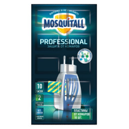 MOSQUITALL Пластины "Профессион. защита" от комаров 10шт/уп288