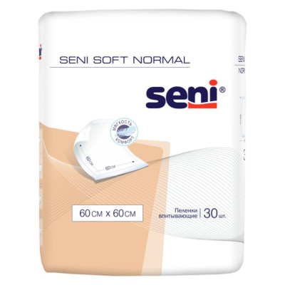 СЕНИ Пеленки (простыни) Soft Normal 60 x 60 cм 30 шт/уп4