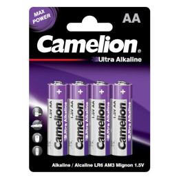 Батарейки Camelion Ultra LR6 AA 4шт/уп12