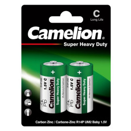 Батарейки Camelion Green R14 (типоразмер С)  2шт/уп6