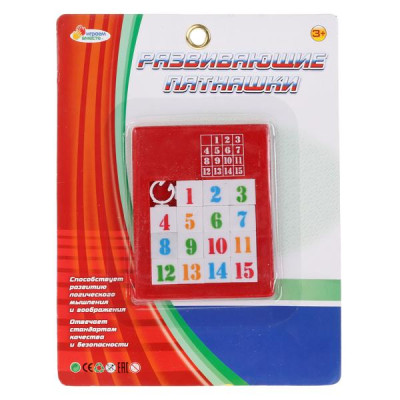 Пятнашки блистер ИГРАЕМ ВМЕСТЕ в кор.4*120шт