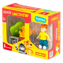 ПОЛЕСЬЕ Конструктор "Макси" - "Простоквашино. Дядя Фёдор за компьютером" (6 элементов) (в коробке) 2 ПОЛЕСЬЕ Конструктор "Макси" - "Простоквашино. Дядя Фёдор за компьютером" (6 элементов) (в коробке) 2