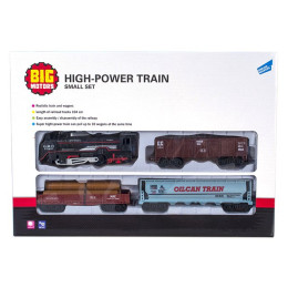 MAYA TOYS Набор игровой «Железная дорога с 3 вагонами»/уп60 19033-4