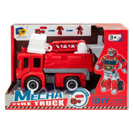 MAYA TOYS Набор игровой "Робо-машинка. Пожарная служба"/уп72 D622-H133A