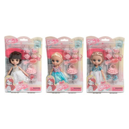 SHANTOU YISHENG Игровой набор "Кукла Мишель в бальном платье"/уп120 58004