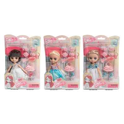SHANTOU YISHENG Игровой набор "Кукла Мишель в бальном платье"/уп120 58004