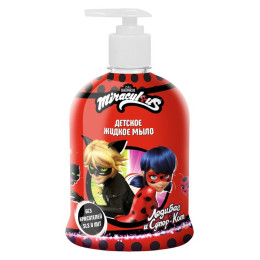 Мыло Жидкое детское для рук Леди Баг и Супер Кот (Miraculous) 450 мл/уп8 Мыло Жидкое детское для рук Леди Баг и Супер Кот (Miraculous) 450 мл/уп8