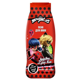 Пена для ванн детская Леди баг и Супер кот (Miraculous) 400мл/уп8 Пена для ванн детская Леди баг и Супер кот (Miraculous) 400мл/уп8