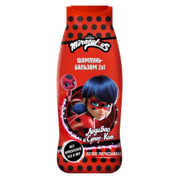 Шампунь-бальзам детский 2в1 Чудесная Леди Баг (Miraculous) 400мл/уп8 Шампунь-бальзам детский 2в1 Чудесная Леди Баг (Miraculous) 400мл/уп8