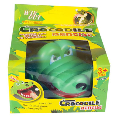 SHANTOU YISHENG Игра детская настольная "Крокодил-дантист"/уп72 2205