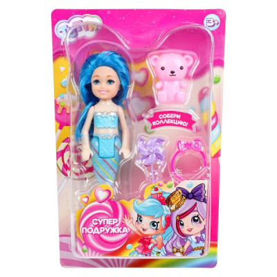 Кукла 12см, набор аксессуаров, на блистере Тутти в кор. 2*120шт