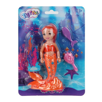Кукла русалка 14 см, с акс., блист. Тутти в кор.2*180шт Кукла русалка 14 см, с акс., блист. Тутти в кор.2*180шт