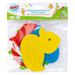 FANCY BABY Набор игрушек для ванной «Мини-коврики»/уп42 MATS04 FANCY BABY Набор игрушек для ванной «Мини-коврики»/уп42 MATS04