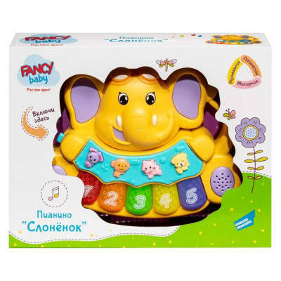 FANCY BABY Пианино "Слоненок"/уп108 855-28A