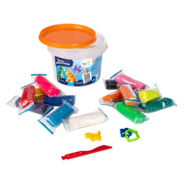 GENIO KIDS-ART Набор для детской лепки "Тесто-пластилин 15 цветов"/уп12 TA1066V GENIO KIDS-ART Набор для детской лепки "Тесто-пластилин 15 цветов"/уп12 TA1066V