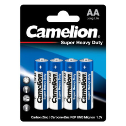 Батарейки Camelion Blue R6 AA 4шт/уп12
